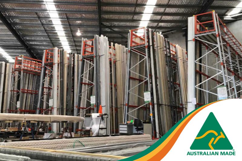 A Frame Racking Brisbane Macrack Australian Made