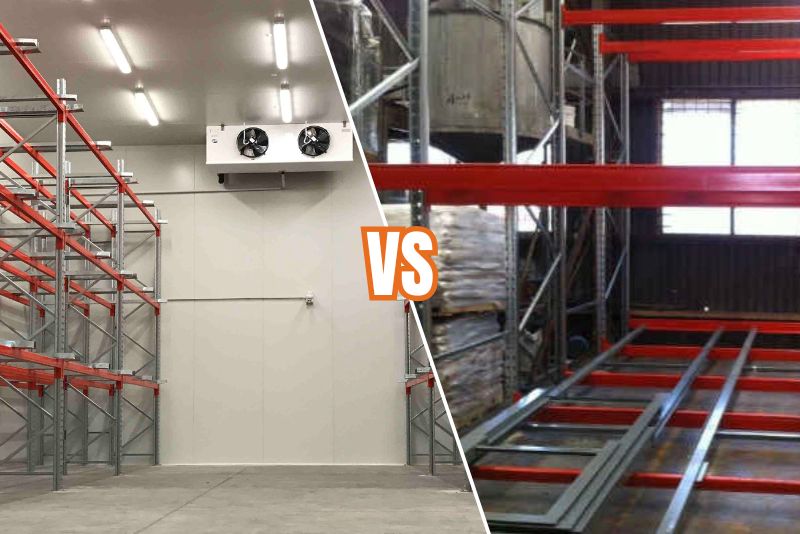 Double Deep Pallet Racking vs Push Back Pallet Racking