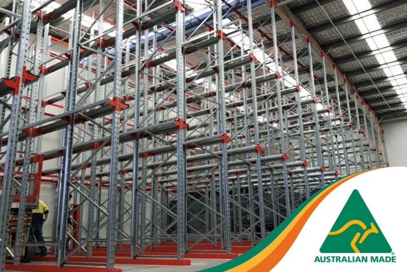 Drive In Pallet Racking Brisbane Macrack Australian Made