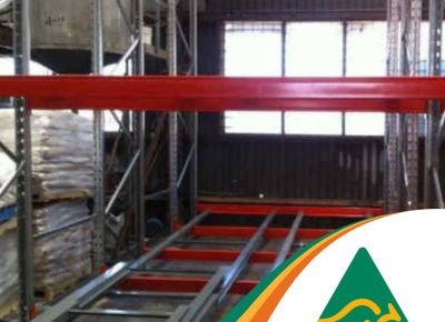 Push Back Pallet Racking