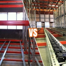 Push Back Pallet Racking vs Pallet Flow Racking