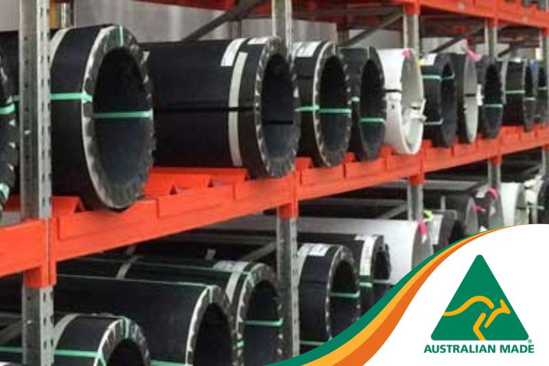 Steel Coil Storage & Industrial Drum Racking Brisbane Macrack Australian Made